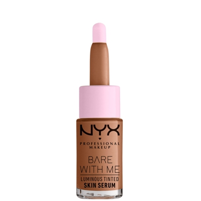 NYX Professional Makeup Bare With Me Luminous Tinted Skin Serum 12.6g (Various Shades) - Medium Deep