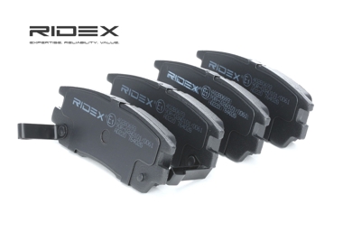 RIDEX Plaquettes De Frein 402B0693 Jeu De Plaquettes De Frein,Jeu de plaquettes de frein, frein à disque MITSUBISHI,PAJERO II V3_W, V2_W, V4_W