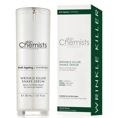 Sérum Anti-Âge Wrinkle Killer Snake skinChemists London 30 ml