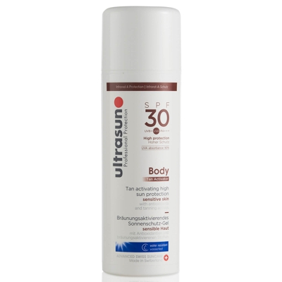 Gel solaire Corps activateur de bronzage SPF 30 Ultrasun 150 ml