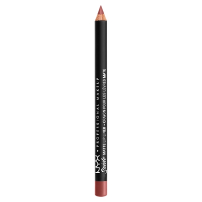 NYX Professional Makeup Suede Matte Lip Liner (Various Shades) - Cannes
