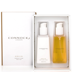 Coffret Perfect Pair Huile de Kukui Connock London características