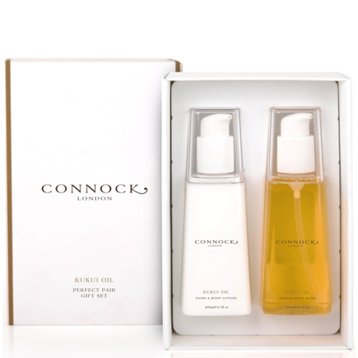 Coffret Perfect Pair Huile de Kukui Connock London