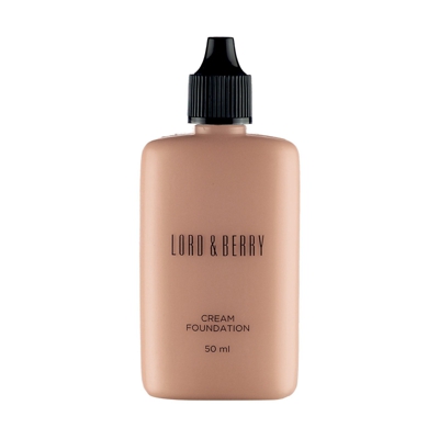 Lord & Berry Cream Foundation 50ml (Various Shades) - Cashew