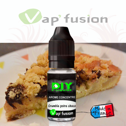 Crumble poire-choco- arôme concentré - 10ml - Diy - Vapfusion precio