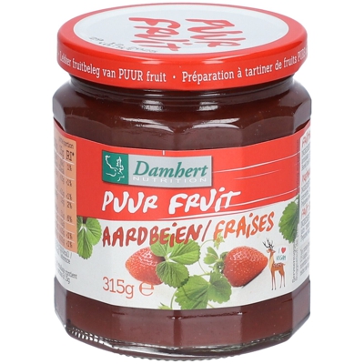Damhert Puur Fruit Confiture aux fraises