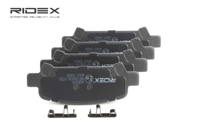 RIDEX Plaquettes De Frein 402B0180 Jeu De Plaquettes De Frein,Jeu de plaquettes de frein, frein à disque SUBARU,IMPREZA Sedán GD,IMPREZA Sedán GC