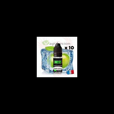 Lot de 10 Pomme glacée -arôme concentré - 10ml - DIY - Vapfusion
