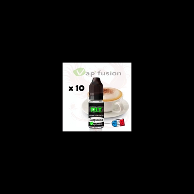 lot de 10 Cappuccino - arôme concentré - 10 ml - DIY - Vapfusion