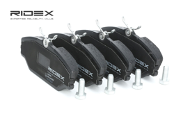 RIDEX Plaquettes De Frein 402B0150 Jeu De Plaquettes De Frein,Jeu de plaquettes de frein, frein à disque RENAULT,CLIO II BB0/1/2_, CB0/1/2_ características