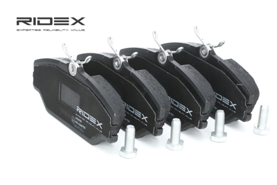 RIDEX Plaquettes De Frein 402B0150 Jeu De Plaquettes De Frein,Jeu de plaquettes de frein, frein à disque RENAULT,CLIO II BB0/1/2_, CB0/1/2_