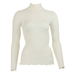 OSCALITO pull col cheminée en laine mérinos et soie Roma precio