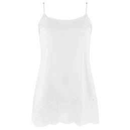 FLEUR OF ENGLAND nuisette babydoll en soie Signature