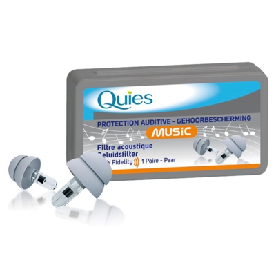 Quies Bouchons D'Oreilles Silicone Musique