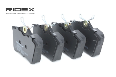 RIDEX Plaquettes De Frein 402B0383 Jeu De Plaquettes De Frein,Jeu de plaquettes de frein, frein à disque CITROËN,PEUGEOT,BERLINGO MF
