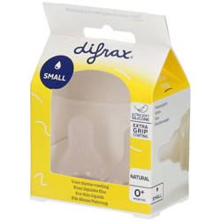 Difrax® Tétine Natural Small 0+ mois características
