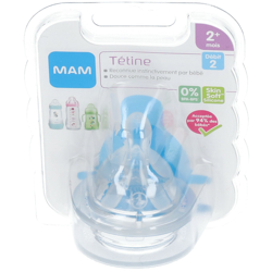 MAM Tétine silicone - Débit Moyen 2 en oferta