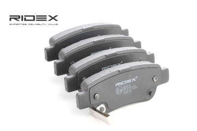 RIDEX Plaquettes De Frein 402B0374 Jeu De Plaquettes De Frein,Jeu de plaquettes de frein, frein à disque HONDA,CR-V III RE,CR-V IV RE
