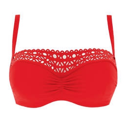 LISE CHARMEL haut de maillot de bain bandeau bonnets profonds Ajourage Couture