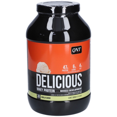 QNT Delicious Whey Protein Poudre vanille