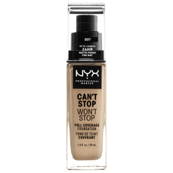 Fond de Teint 24 Heures Can't Stop Won't Stop NYX Professional Makeup (différentes teintes disponibles) - Buff en oferta