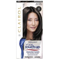 Clairol Root Touch-Up Permanent Hair Dye Long-lasting Intensifying Colour with Full Coverage 30ml (Various Shades) - 2 Black precio