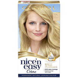 Clairol Nice' n Easy Crème Natural Looking Oil Infused Permanent Hair Dye 177ml (Various Shades) - 10A Baby Blonde características