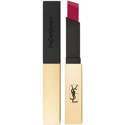 Rouge à lèvres satiné Rouge Pur Couture The Slim Yves Saint Laurent 3,8 ml (différentes teintes disponibles) - 27 Conflicting Crimson