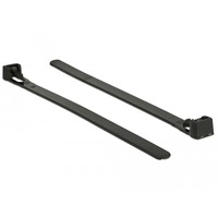 18753 serre-câbles Attache de câble détachable Nylon Noir 100 pièce(s)