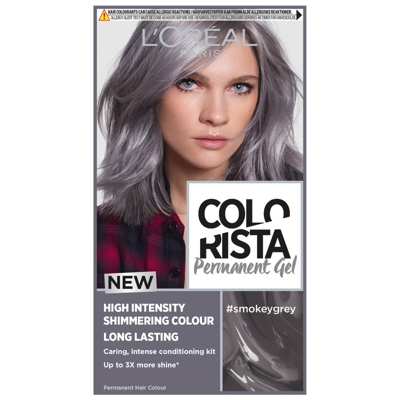 L'Oréal Paris Colorista Permanent Gel Hair Dye (Various Shades) - Smokey Grey