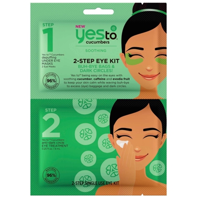 Kit pour les Yeux 2 Étapes 2-Step Eye Kit yes to cucumbers