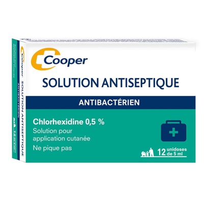 Cooper solution antiseptique - chlorhexidine 0.5%