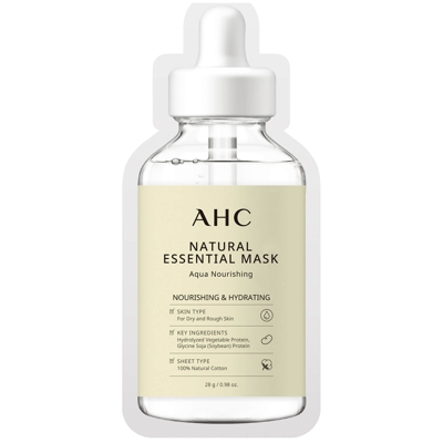 AHC Natural Essential Face Mask Hydrating and Nourishing for Tired Skin