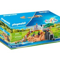FamilyFun Famille de lions avec végétation, Jouets de construction