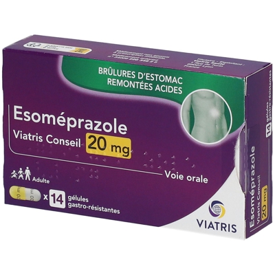 Oméprazole Mylan Conseil 20 mg