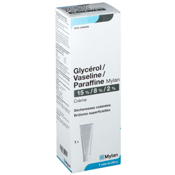 Glycérol/Vaseline/Paraffine 15% / 8% / 2% Crème precio