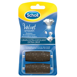 Scholl® Velvet smooth râpe pédicure recharge cristaux de diamants extra Exfoliant características