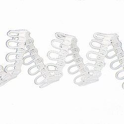 Boutonnière élastique blanche 17 mm precio