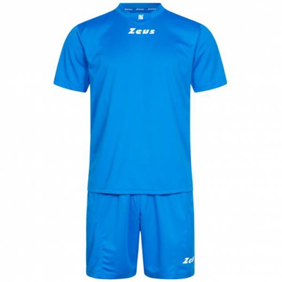 Zeus Kit Promo Ensemble de foot 2 pièces bleu