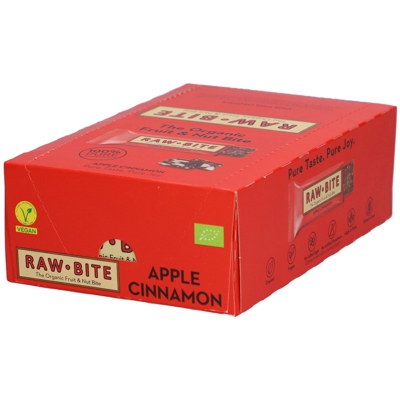 RAW Bite Bio Barres Pomme cannelle
