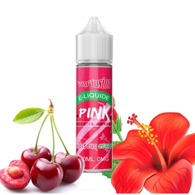 E-liquide PINK  50 ml  50/50 PG/VG Vap'fusion