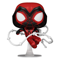 MILES MORALES CRIMSON COWL SUIT / SPIDER-MAN MILES MORALES / FIGURINE FUNKO POP en oferta