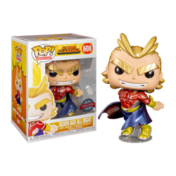 SILVER AGE ALL MIGHT METALLIC / MY HERO ACADEMIA / FIGURINE FUNKO POP / EXCLUSIVE SPECIAL EDITION en oferta
