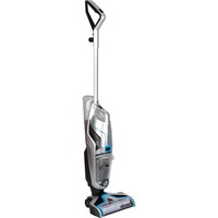 Crosswave Cordless Sans sac Bleu, Argent, Aspirateur sec/humide