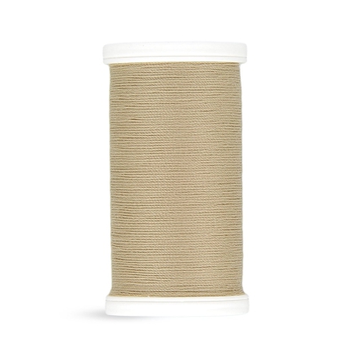 Bobine fil 100 m 100% polyester beige