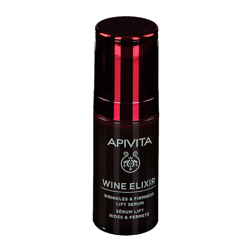 Apivita Wine Elixir Sérum liftant anti-rides visage en oferta
