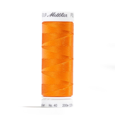 Bobine fil Poly Sheen jaune-orange Mettler