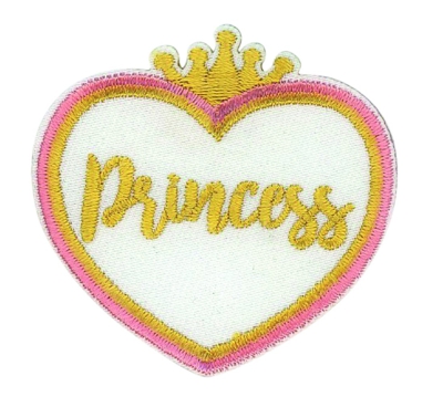 Écusson princesse cœur