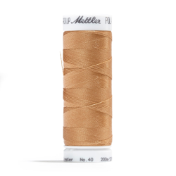 Bobine fil Poly Sheen marron Mettler características