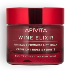 Apivita Wine Elixir Crème lift rides et fermeté- texture riche en oferta
